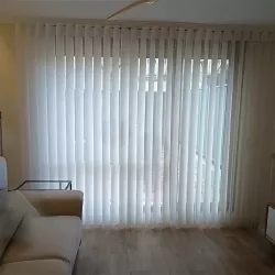 Cortinas verticales a medida