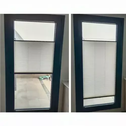 Cortinas plisadas