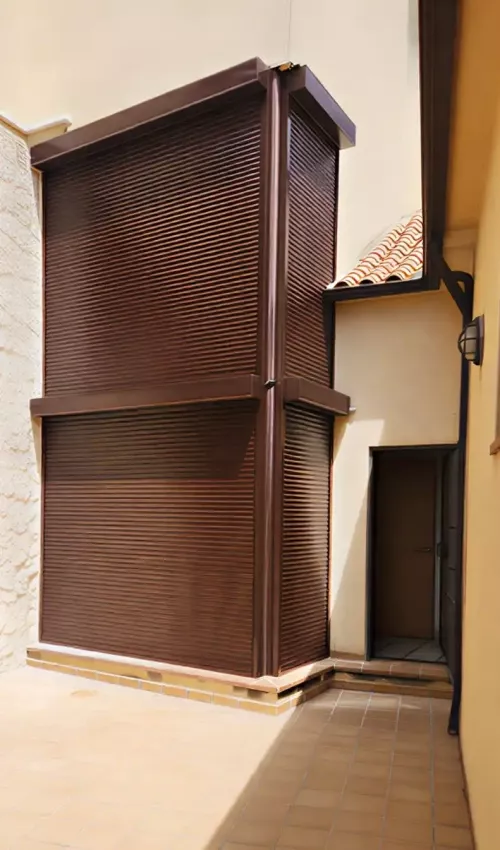 Persianas de aluminio con cajón en Valladolid