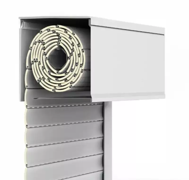 Persianas de aluminio con cajón para exteriores en Valladolid